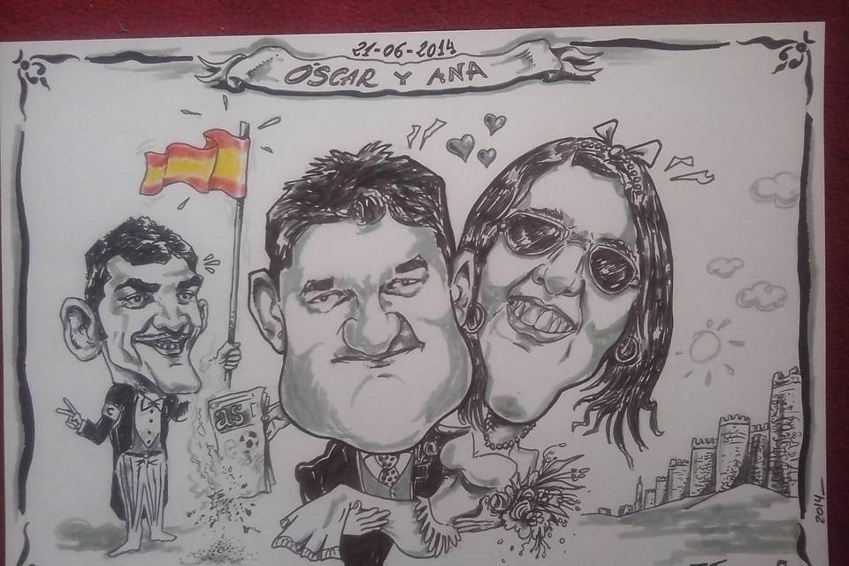 Novios personalizado