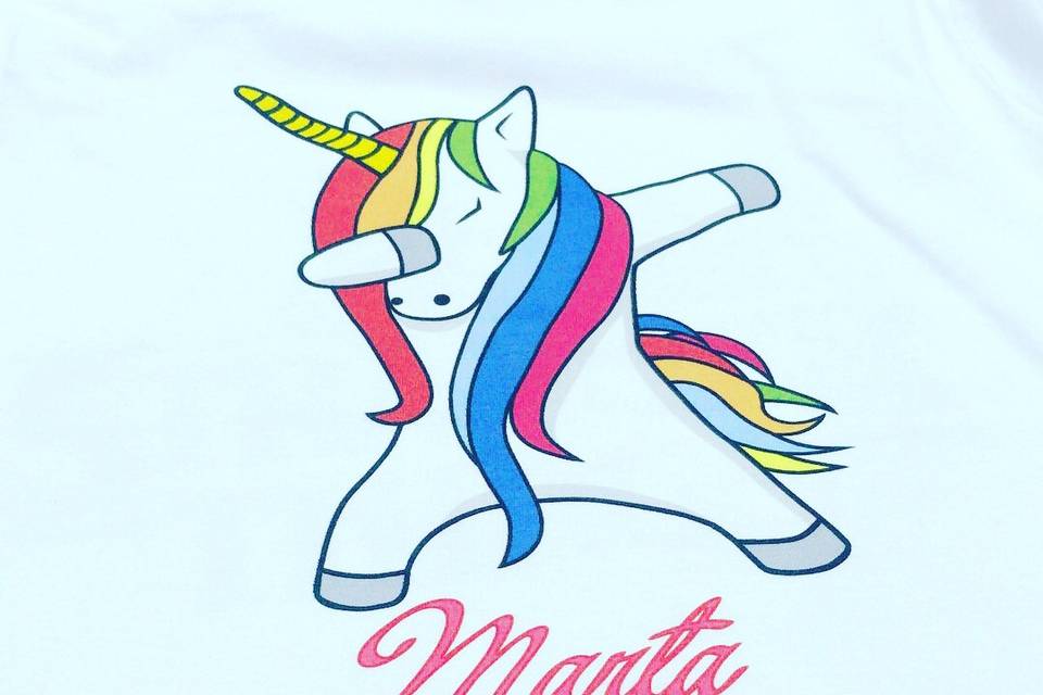 Camiseta de unicornio