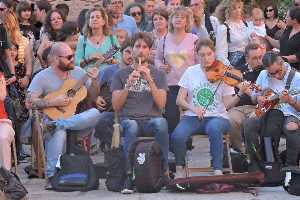 Actuación sesión en Cáceres