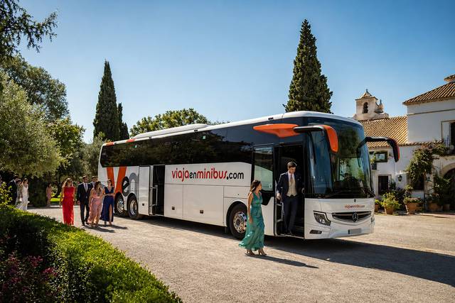 Viaja en minibus