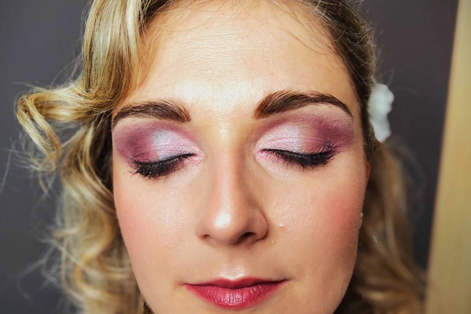 Maquillaje peinado novia