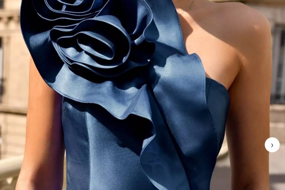 VESTIDO mikado