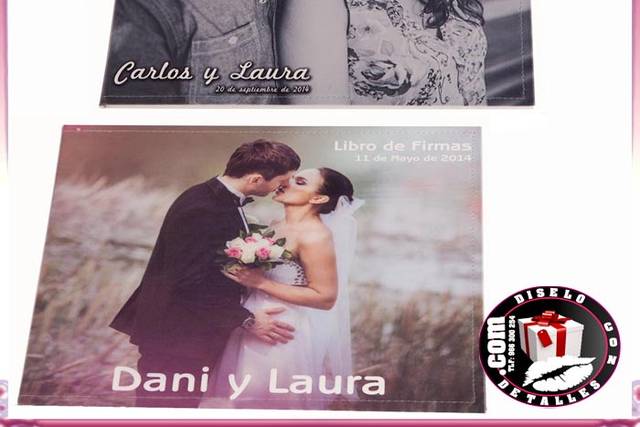 Album para firmas con foto