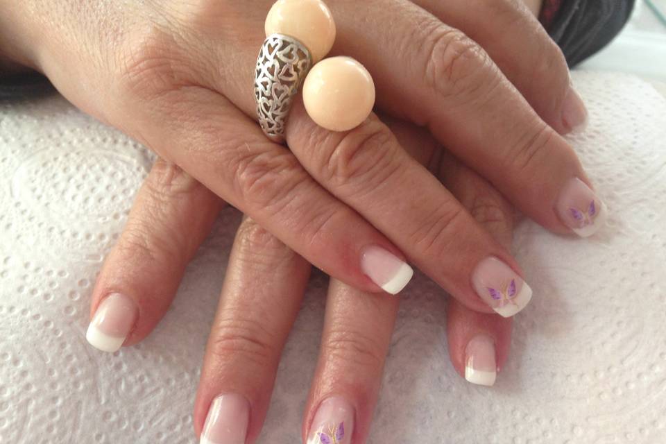 Uñas gel invitada