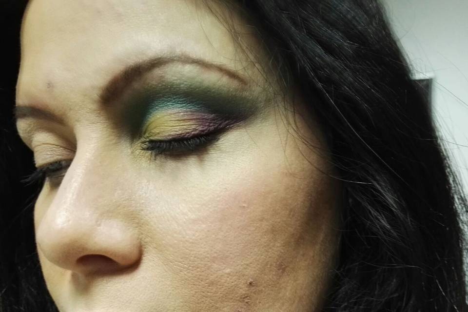 Maquillaje ahumado