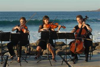 Boda junto al mar