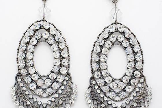 Pendientes fornitura Swarovski