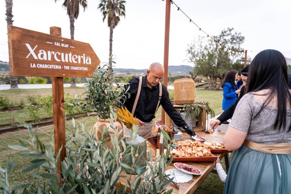 Buffet de jamón