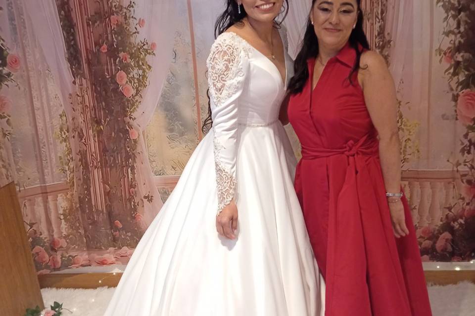 Maquillaje novia e invitada