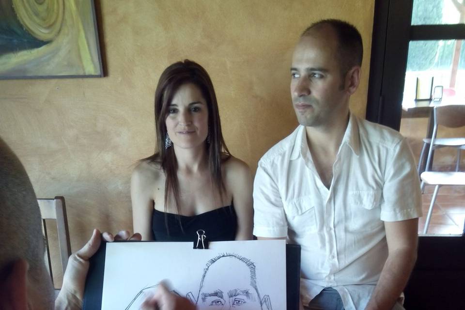 Caricatura en proceso