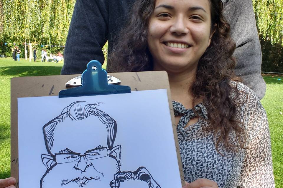 Caricaturas en vivo