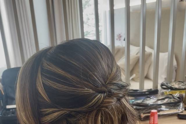 Semirecogido ondas