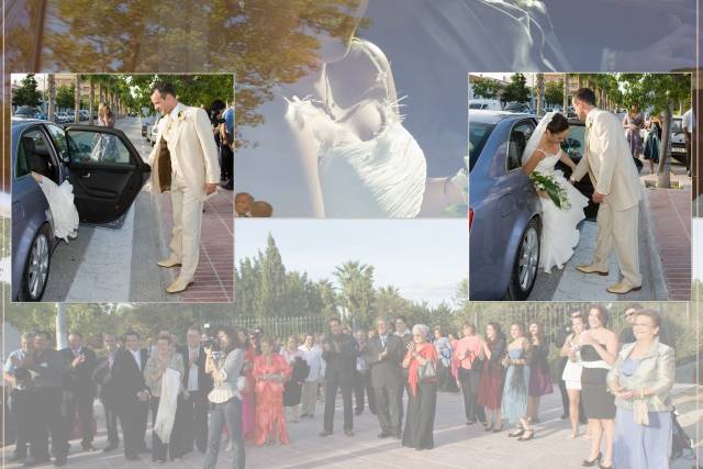 Llegada de la novia