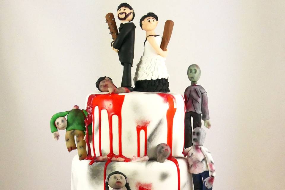 Tarta de zombies