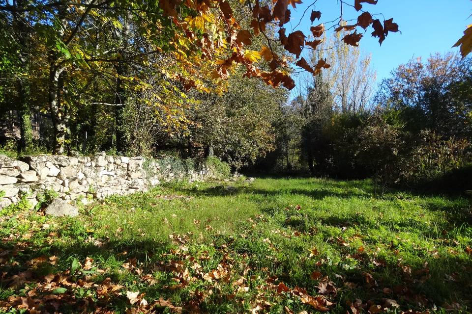 Jardines en otoño