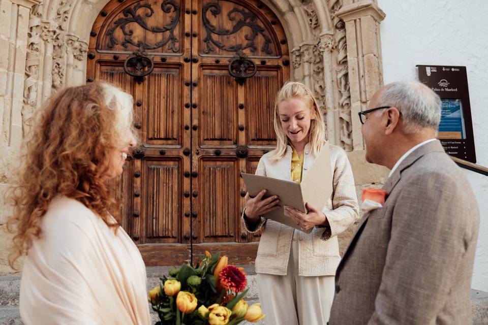 Ceremonia en Sitges