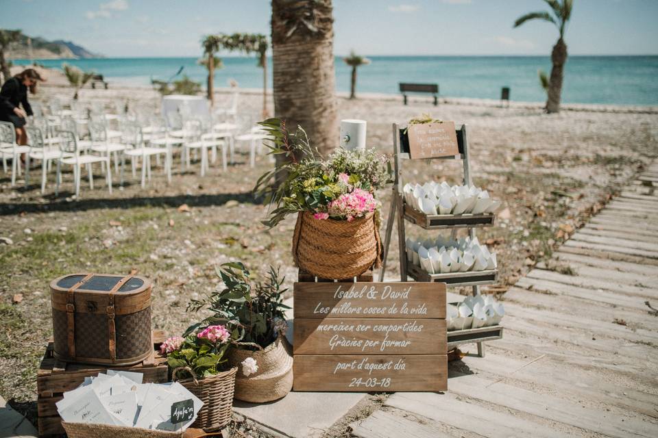 Decoración para la playa