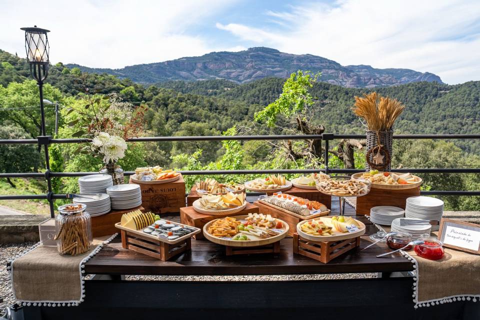 Buffet de quesos