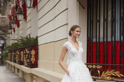 Vestidos de novia para boda civil 2024: siente el flechazo