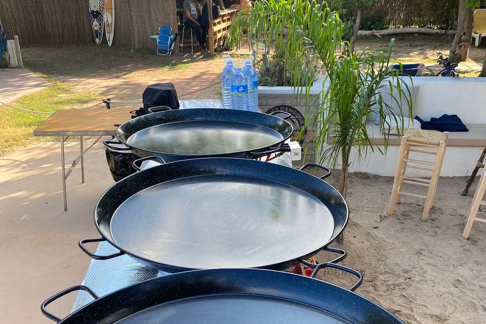 Cocina al aire libre