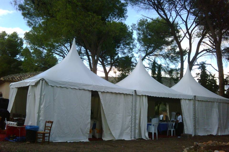 Alquiler carpas 5x5