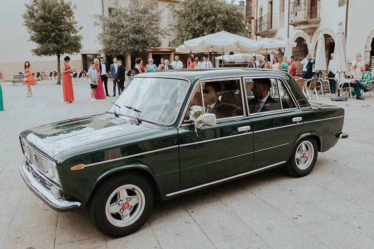 El coche de novios