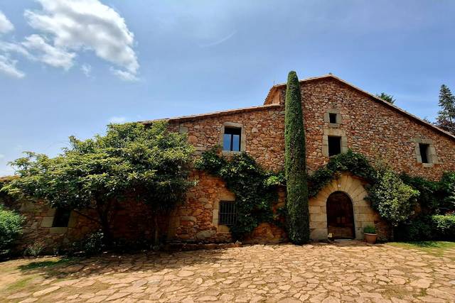 Façana principal masia