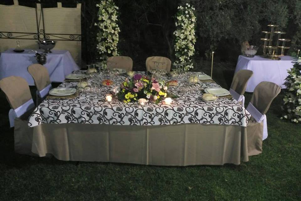 Mesa de los novios