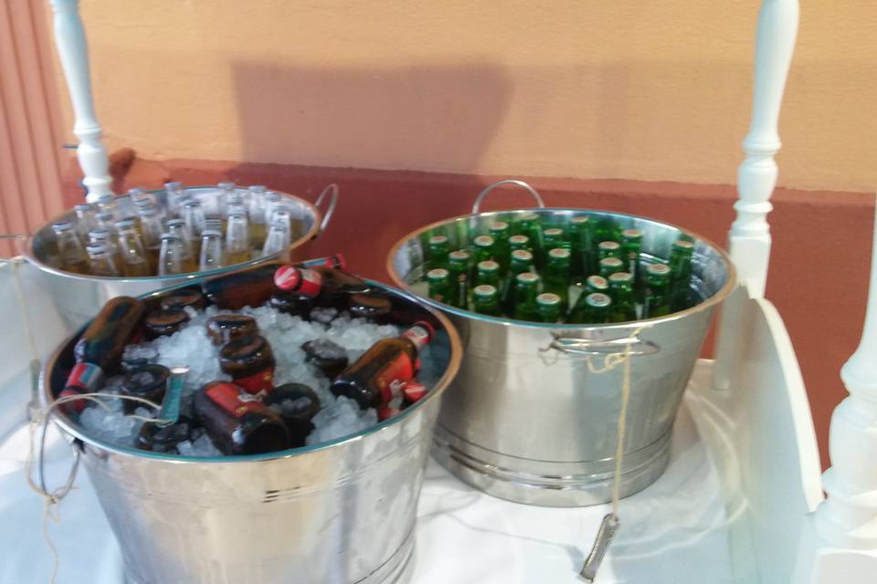 Buffet de cervezas