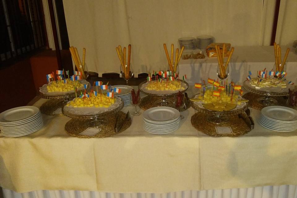 Buffet de quesos