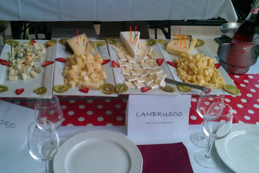 Buffet de quesos