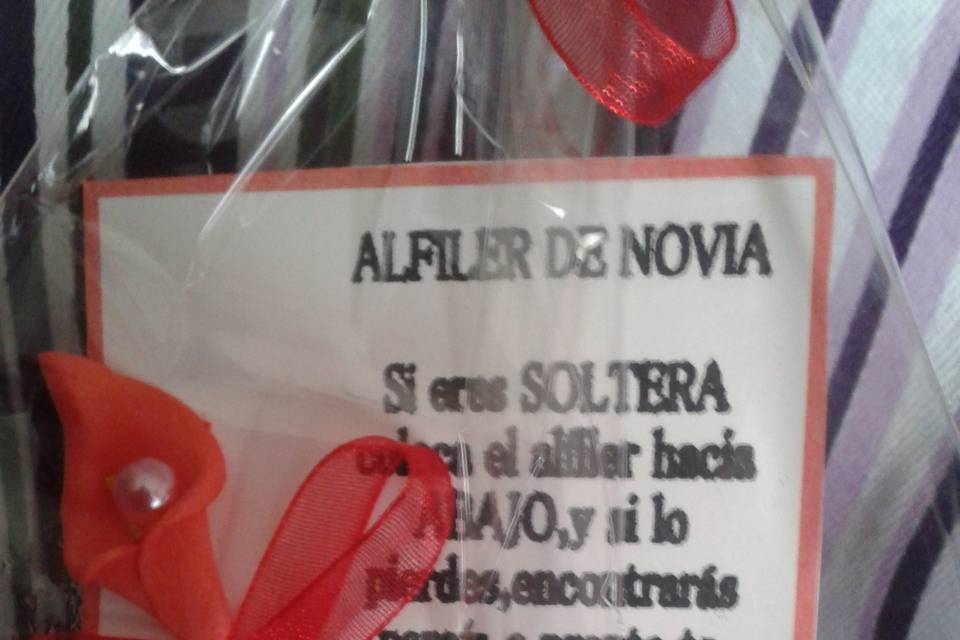 Alfiler de novia