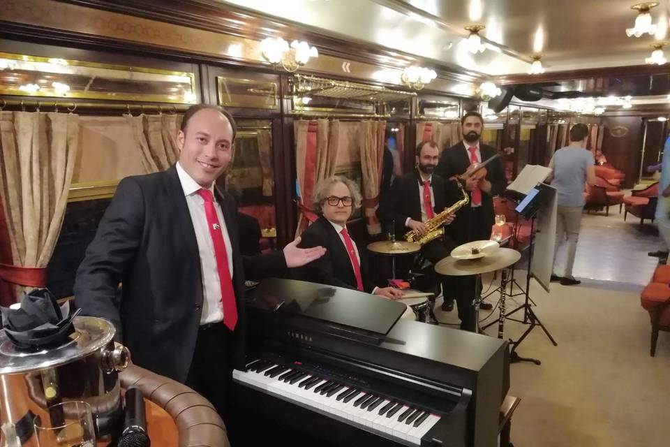 Músicos para cóctel de boda