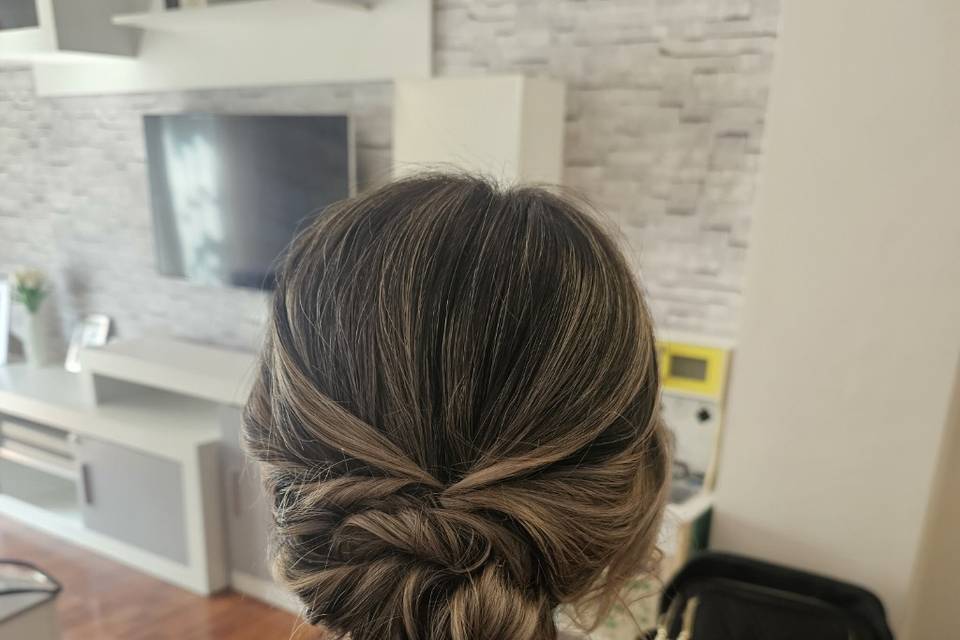 Recogido elegante