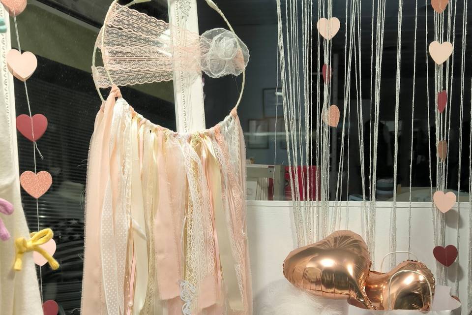 Deco escaparate San Valentín