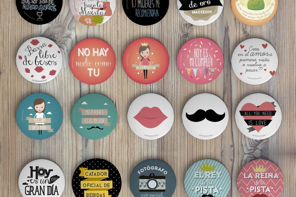 Chapas para bodas