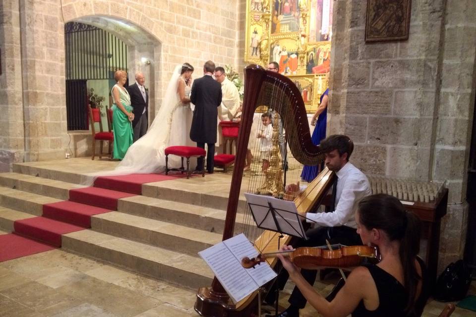 Boda religiosa en Morella