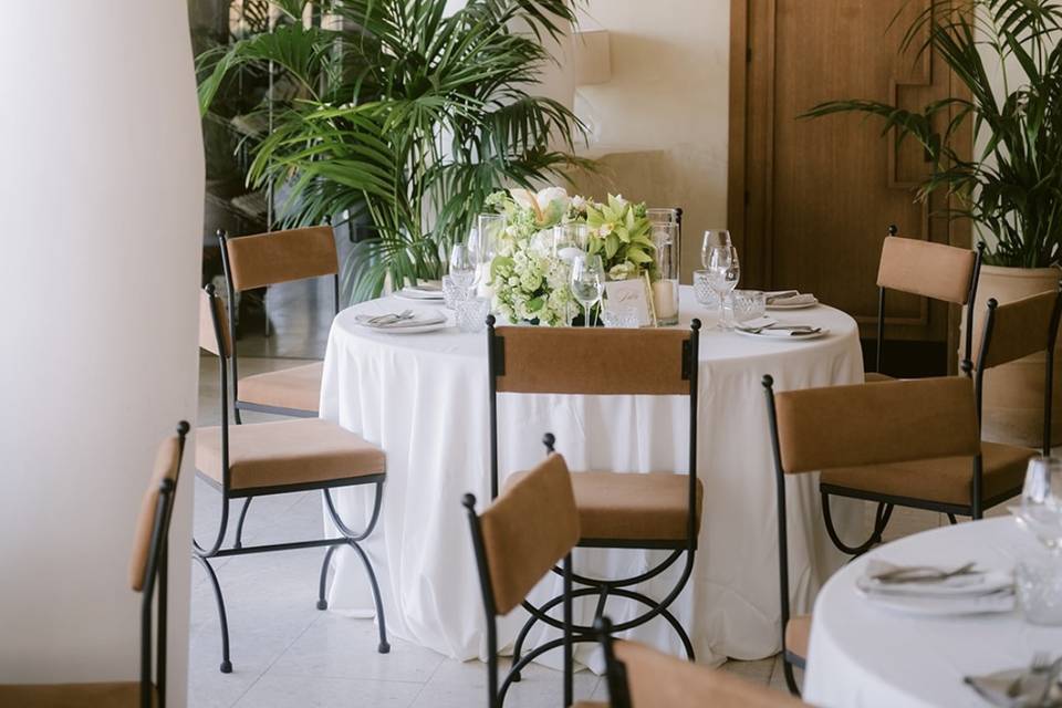 Banquete en el salón