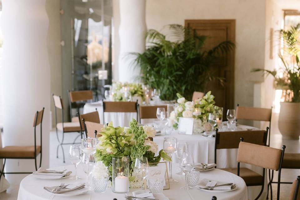 Banquete en el salón