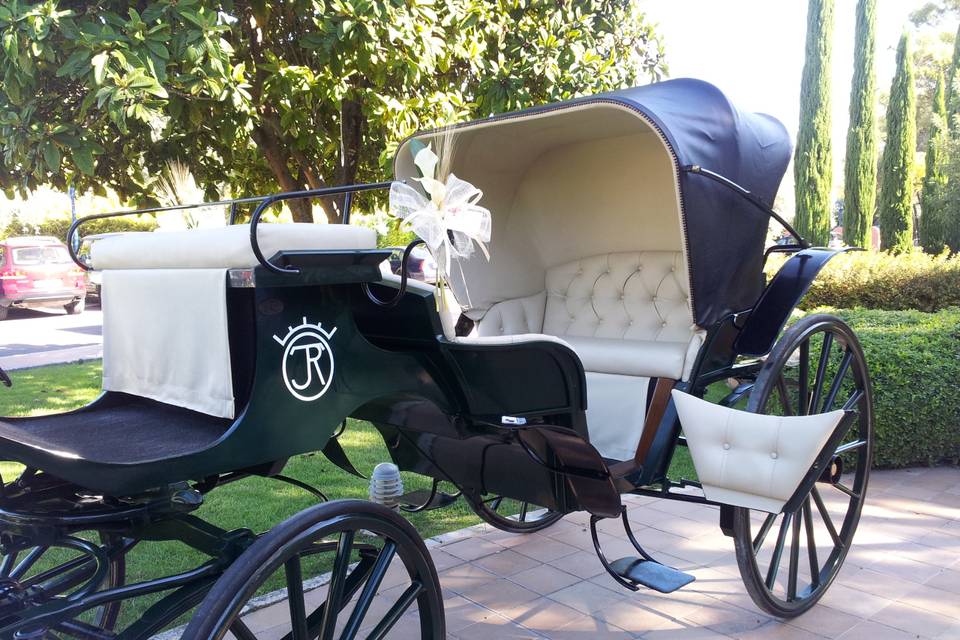 Coche de caballo para boda