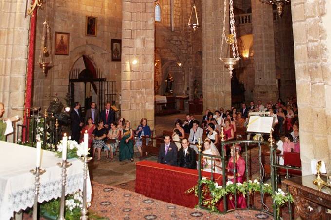 Iván y Rocío en la Concatedral