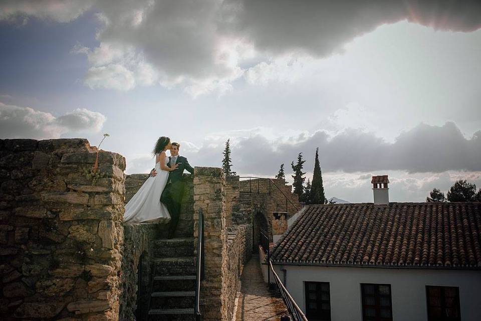 Escapada durante la boda