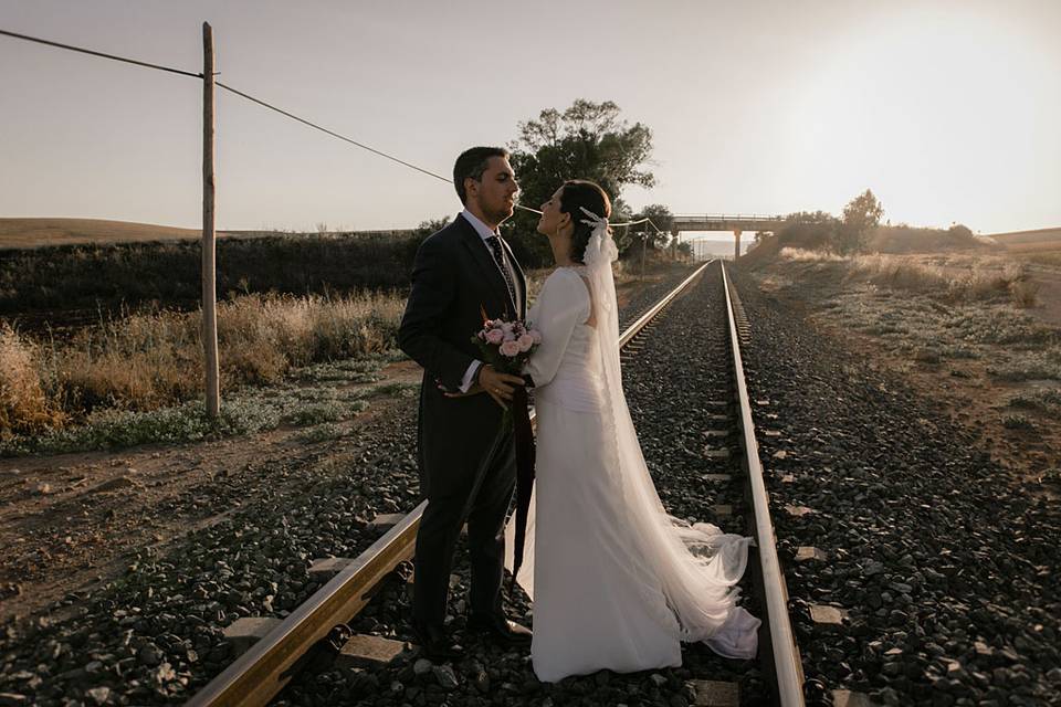 Escapada durante la boda