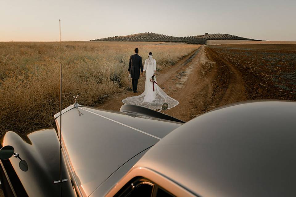 Escapada durante la boda