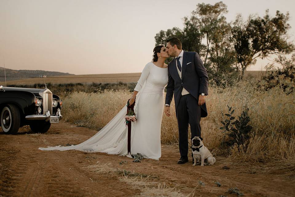 Escapada durante la boda