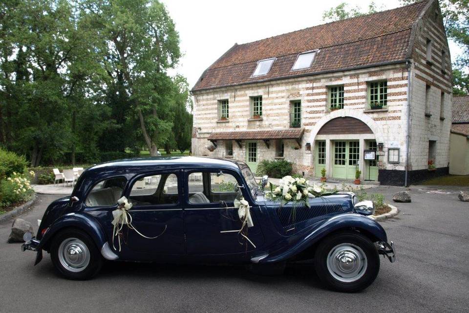 Coche decorado para boda