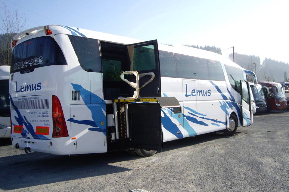 Nuevo bus 55 plazas Adaptado