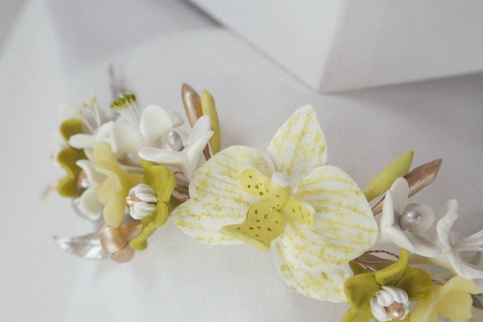 Tocado Orquídea