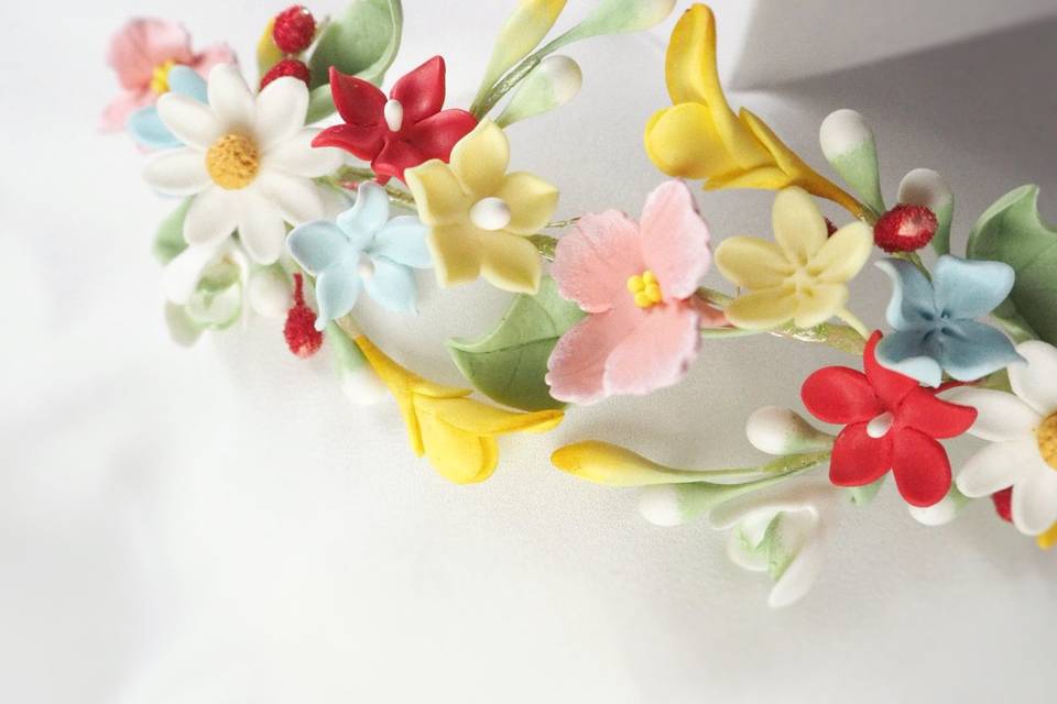 Tocado Detalle Flor Toxo