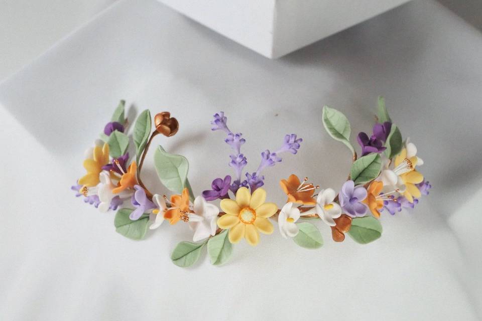 Semi Corona Estilo Boho